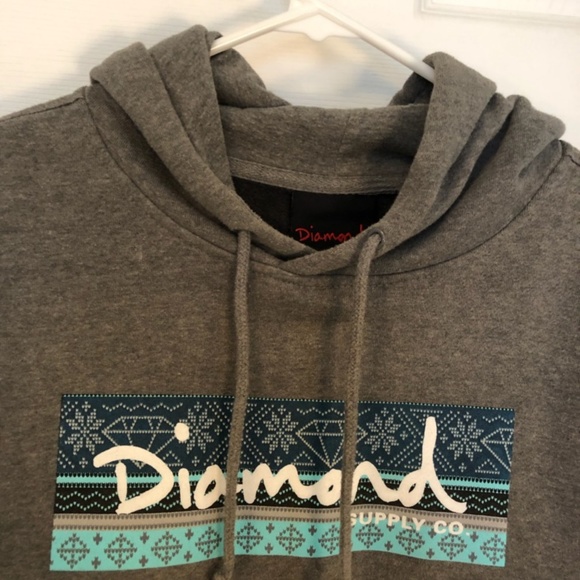 Grey Diamond Supply Co. Hoodie - Picture 3 of 4